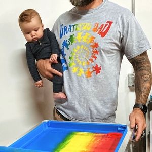 NWT Grateful Dad Tee